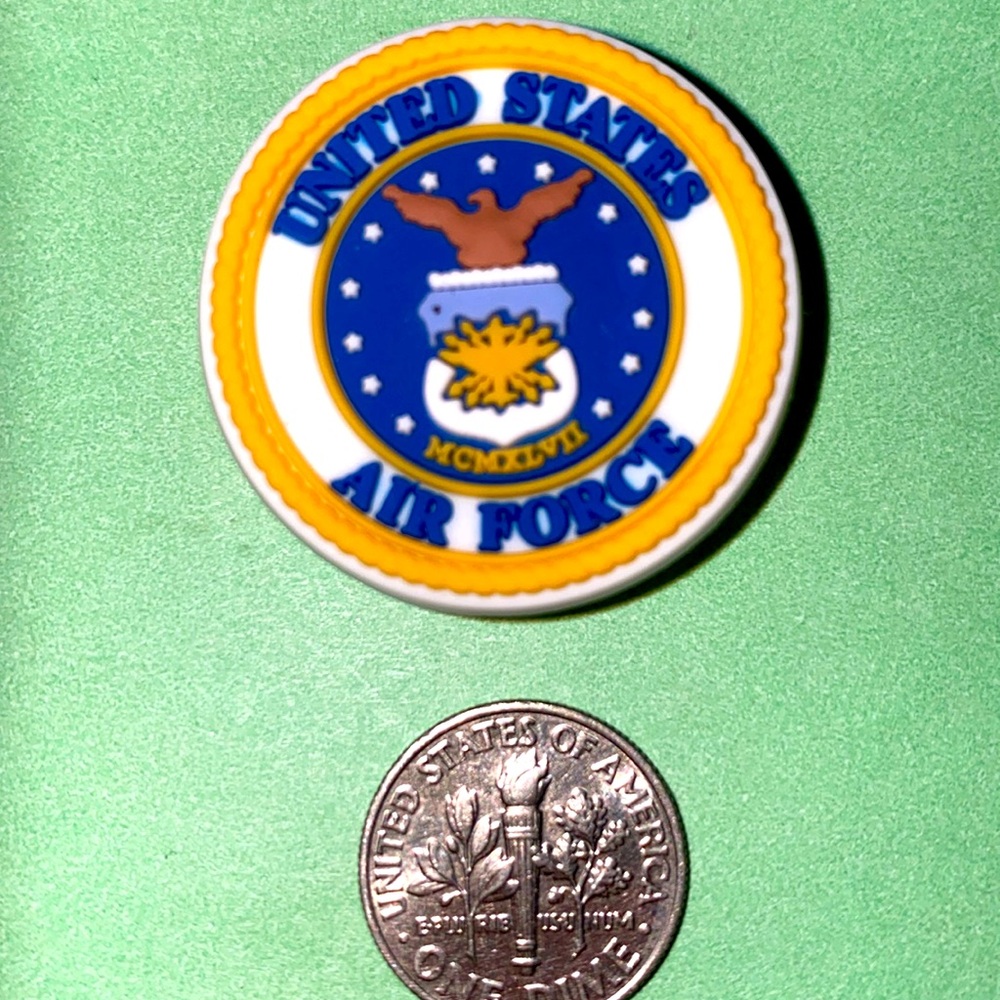 (10 for $15) US Air Force Crocs Shoe Charms